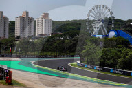 Essaies Grand Prix Formule 1 (F1) du Brésil sur le circuit d'Interlagos à Sao Paulo
