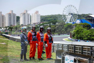 Essaies Grand Prix Formule 1 (F1) du Brésil sur le circuit d'Interlagos à Sao Paulo