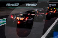 Essaies Grand Prix Formule 1 (F1) du Brésil sur le circuit d'Interlagos à Sao Paulo