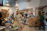 Barcelona, Solidarity collection for Valencia in Barcelona