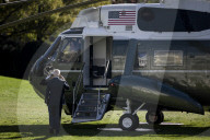 Biden departs White House