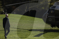 Biden departs White House