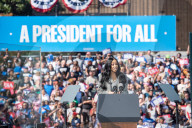 VIPs support Kamala Harris at Atlanta rally