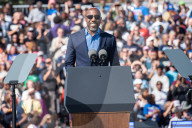 VIPs support Kamala Harris at Atlanta rally