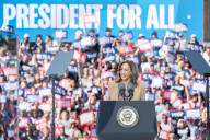 VIPs support Kamala Harris at Atlanta rally