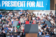 VIPs support Kamala Harris at Atlanta rally