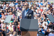 VIPs support Kamala Harris at Atlanta rally