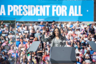 VIPs support Kamala Harris at Atlanta rally
