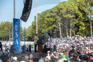 VIPs support Kamala Harris at Atlanta rally