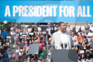 VIPs support Kamala Harris at Atlanta rally