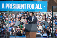 VIPs support Kamala Harris at Atlanta rally