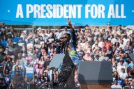 VIPs support Kamala Harris at Atlanta rally