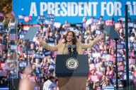VIPs support Kamala Harris at Atlanta rally