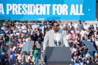 VIPs support Kamala Harris at Atlanta rally