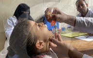 Polio vaccination in Gaza
