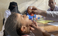 Polio vaccination in Gaza