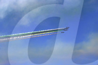 Frecce Tricolori  per  la festa delle Forze Armate