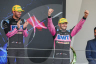 Podium du Grtand Prix de Formule 1 (F1) de Sao Paulo