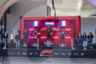 Podium du Grtand Prix de Formule 1 (F1) de Sao Paulo
