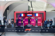 Podium du Grtand Prix de Formule 1 (F1) de Sao Paulo
