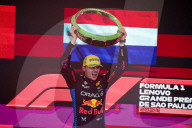Podium du Grtand Prix de Formule 1 (F1) de Sao Paulo