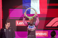 Podium du Grtand Prix de Formule 1 (F1) de Sao Paulo