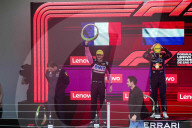 Podium du Grtand Prix de Formule 1 (F1) de Sao Paulo