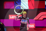 Podium du Grtand Prix de Formule 1 (F1) de Sao Paulo