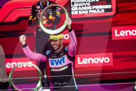 Podium du Grtand Prix de Formule 1 (F1) de Sao Paulo