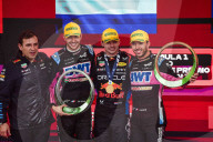 Podium du Grtand Prix de Formule 1 (F1) de Sao Paulo