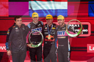Podium du Grtand Prix de Formule 1 (F1) de Sao Paulo
