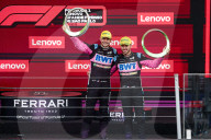 Podium du Grtand Prix de Formule 1 (F1) de Sao Paulo