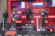 Podium du Grtand Prix de Formule 1 (F1) de Sao Paulo