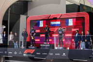 Podium du Grtand Prix de Formule 1 (F1) de Sao Paulo