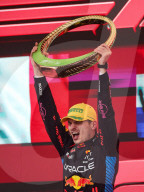Podium du Grtand Prix de Formule 1 (F1) de Sao Paulo