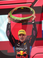Podium du Grtand Prix de Formule 1 (F1) de Sao Paulo