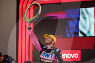 Podium du Grtand Prix de Formule 1 (F1) de Sao Paulo