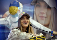 Autograph show of Ukrainian sabre fencer Olga Kharlan in Kyiv