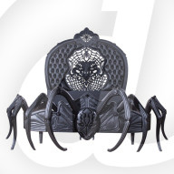 Spider-themed bedroom furniture