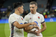 Autumn Nations Series 2025 match between England and New Zealand All Blacks at Allianz Stadium Twickenham in London, UK.