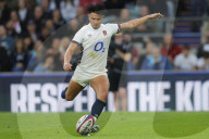Autumn Nations Series 2025 match between England and New Zealand All Blacks at Allianz Stadium Twickenham in London, UK.