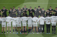 Autumn Nations Series 2025 match between England and New Zealand All Blacks at Allianz Stadium Twickenham in London, UK.