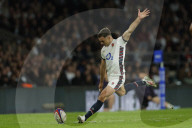 Autumn Nations Series 2025 match between England and New Zealand All Blacks at Allianz Stadium Twickenham in London, UK.