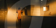 Genesis Rodriguez naked in the latest episode of the TV series 'Special Ops: Lioness'.