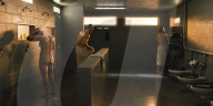 Jill Wagner naked in the latest episode of the TV series 'Special Ops: Lioness'.