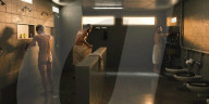 Jill Wagner naked in the latest episode of the TV series 'Special Ops: Lioness'.