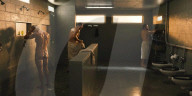 Jill Wagner naked in the latest episode of the TV series 'Special Ops: Lioness'.