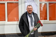 Unveiling memorial plaque for Ukrainian director Kira Muratova in Odesa