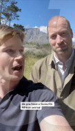 Prince William talks to son of late conservationist Steve Irwin