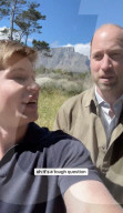 Prince William talks to son of late conservationist Steve Irwin